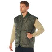 Mens Quilted Woobie Vest