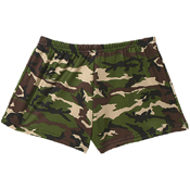 Womens Camo Hot Shorts