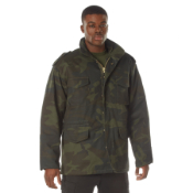 Mens M-65 Camo Field Jacket