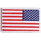 Iron On Sew On Embroidered US Normal Flag Patch