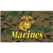 Digital Camo Marines Flag