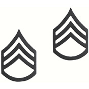 Staff Sergeant Polished Insignia