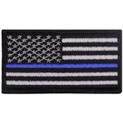 Thin Blue Line Flag Patch