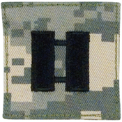 U.S. Made Embroidered Rank Insignia - Captain Insignia