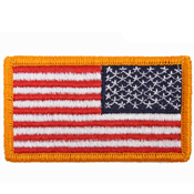 Iron On Sew On Embroidered US Normal Flag Patch