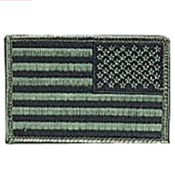 Iron On Sew On Embroidered US Normal Flag Patch