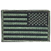 Iron On Sew On Embroidered US Normal Flag Patch
