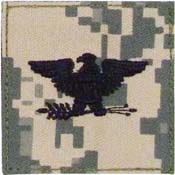 Ultra Force ACU Digital Camo Colonel Lieutenant Embroidered Rank Insignia