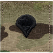 Official U.S. Made Embroidered Rank Insignia Spec-4