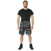 Colored Camo BDU Shorts