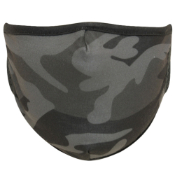 Camo 3-Layer Polyester Face Mask