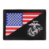US Flag /USMC Eagle/ Globe and Anchor Morale Patch