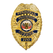Personal Protection Officer Badge