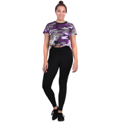 Womens Camo Crop Top