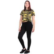 Womens Camo Crop Top