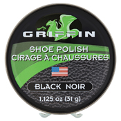 Griffin 1.125 oz Black Shoe Polish 