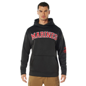 Mens Marines Military Embroidered Pullover Hoodies