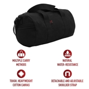 Ultra Force Canvas Shoulder Duffle Bag