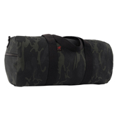 Camo Canvas Shoulder Duffle Bag