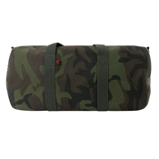 Camo Canvas Shoulder Duffle Bag