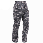 Vintage Camo Paratrooper Fatigue Pants
