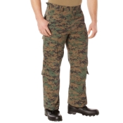 Vintage Camo Paratrooper Fatigue Pants