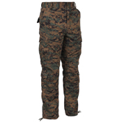 Vintage Camo Paratrooper Fatigue Pants
