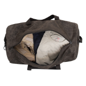 Waxed Canvas Shoulder Duffle Bag