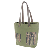 Camo Canvas Tote Bag