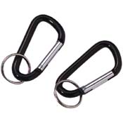 Jumbo 80Mm Carabiner With Key Ring