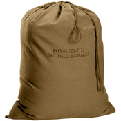 G.I. Type Canvas Barracks Coyote Brown Bag