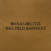 Canvas Barracks Bag 