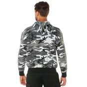 Camo Pullover Hooded Sweatshirt