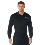 Moisture Wicking Long Sleeve Security Polo T-Shirt