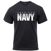 Athletic Fit America Navy T-Shirt