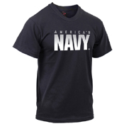 Athletic Fit America Navy T-Shirt