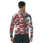 Camo Pullover Hooded Sweatshirt