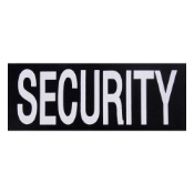 Security Patch W/ Hook Back