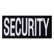 Security Patch W/ Hook Back