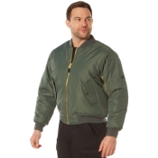 Enhanced Nylon MA-1 Flight Jacket