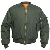Enhanced Nylon MA-1 Flight Jacket