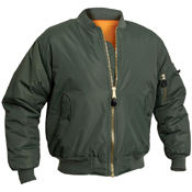 Enhanced Nylon MA-1 Flight Jacket