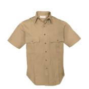 Mens Short Sleeve Uniform Shirt