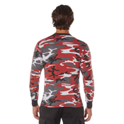 Mens Long Sleeve Camo T-Shirt