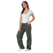 Womens Vintage Paratrooper Fatigue Pants