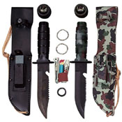 Ultra Force Survival Fixed Blade Knife Kit