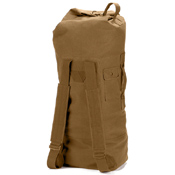 G.I. Style Canvas Double Strap Duffle Bag