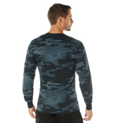 Mens Long Sleeve Camo T-Shirt