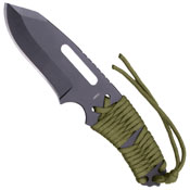 Paracord Knife w/ Fire Starter - Large 