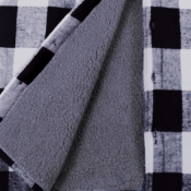 Mens Extra Heavyweight Buffalo Plaid Sherpa-Lined Flannel Shirts